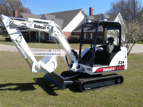 Bobcat 334 Mini Excavator 